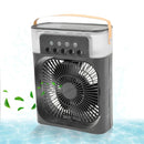 Ventilador, Climatizador e Luminária 3 em 1